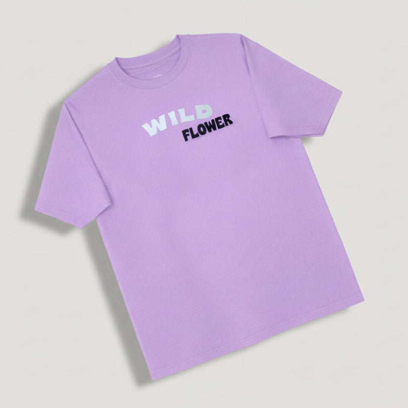 Dream Fist “Wildflower” Heavyweight Oversized T-Shirt – Lavender (240 GSM)
