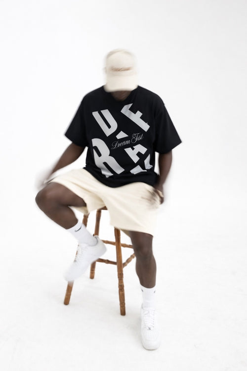Dream Fist Ultra Heavyweight 240 GSM Signature Tee – Black
