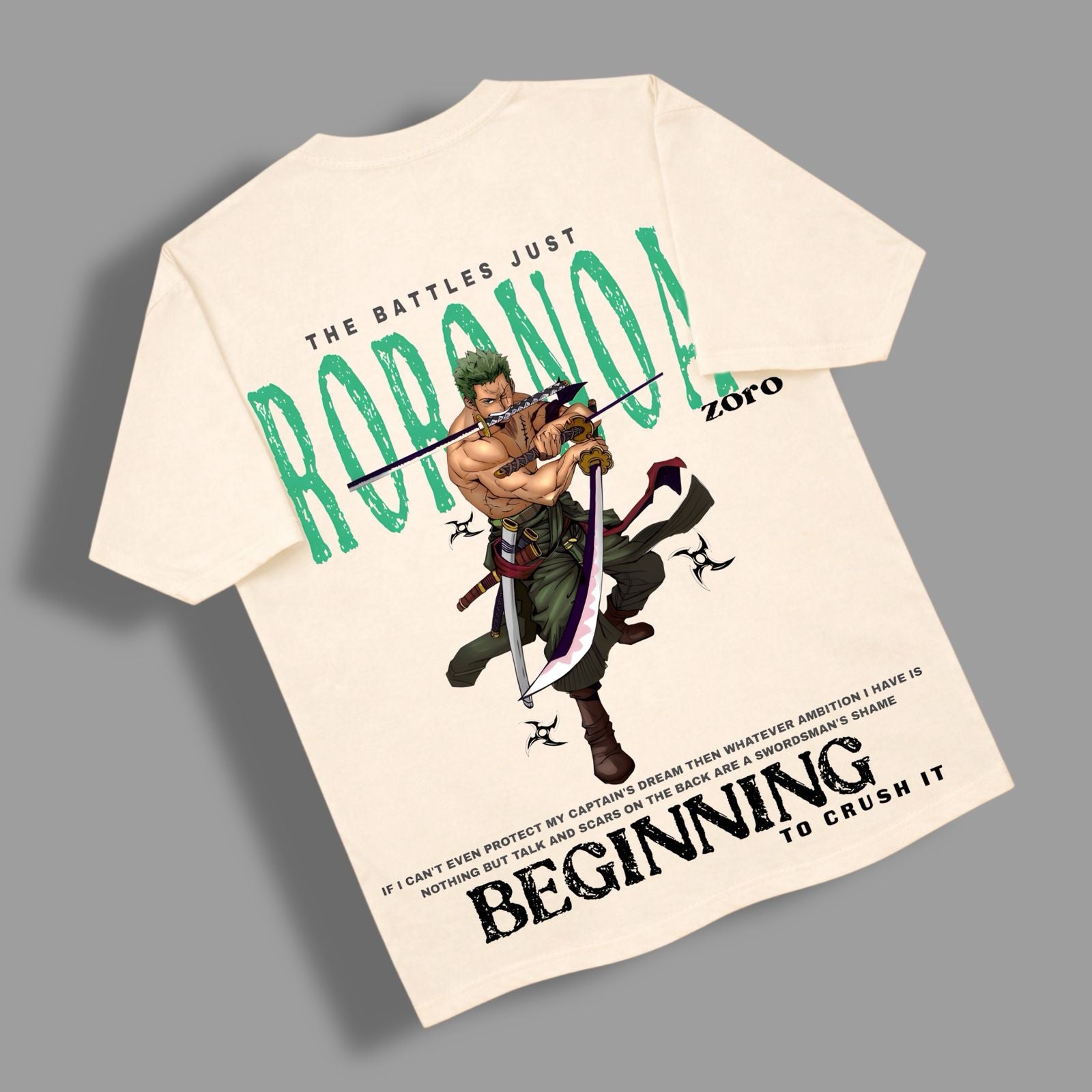 Samurai T Shirt printed